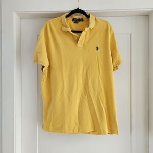 Polo Ralph Lauren Men's Sunlit Yellow Polo Shirt XL